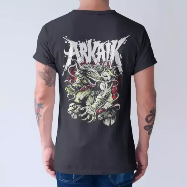 Arkaik Band T-Shirt, Technical Death Metal Merch - Image 2