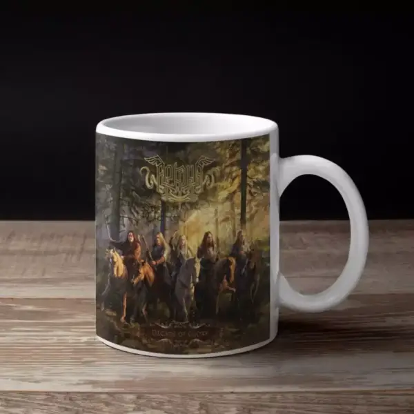 Arkona Band Coffee Mug, Arkona Decade of Glory Cover Artwork Mug MMT