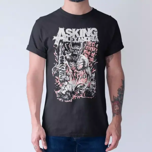 Asking Alexandria T-Shirt, Heavy Metal Merch