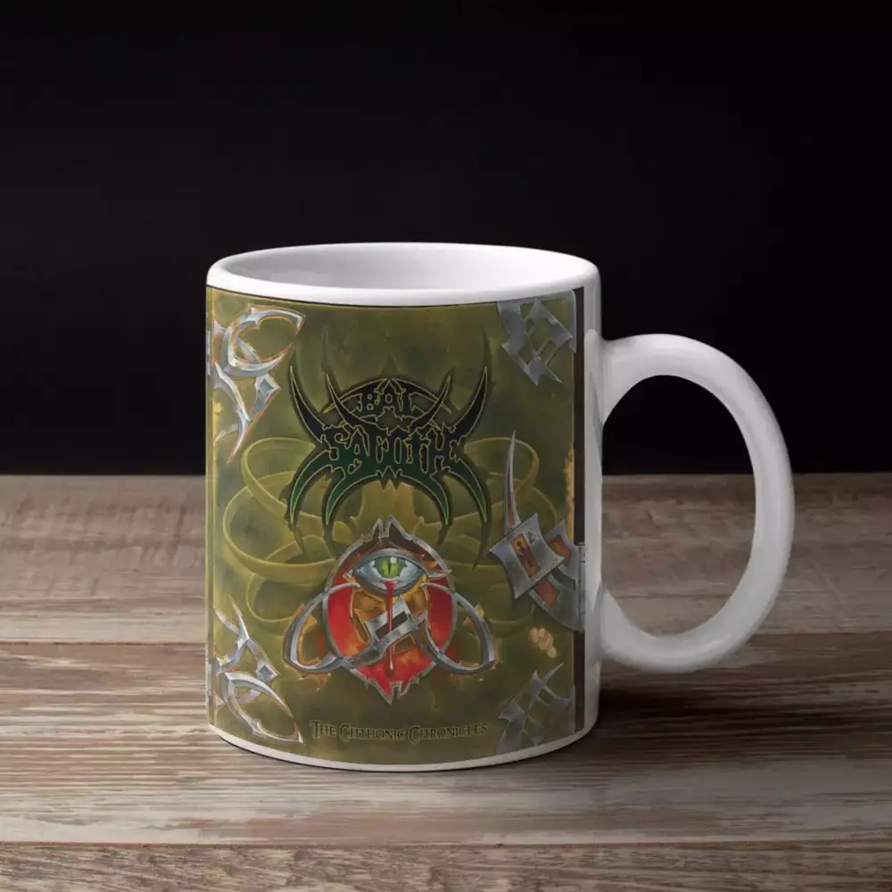 Bal-Sagoth Band Coffee Mug, Bal Sagoth The Chthonic Chronicles Cover Artwork Mug