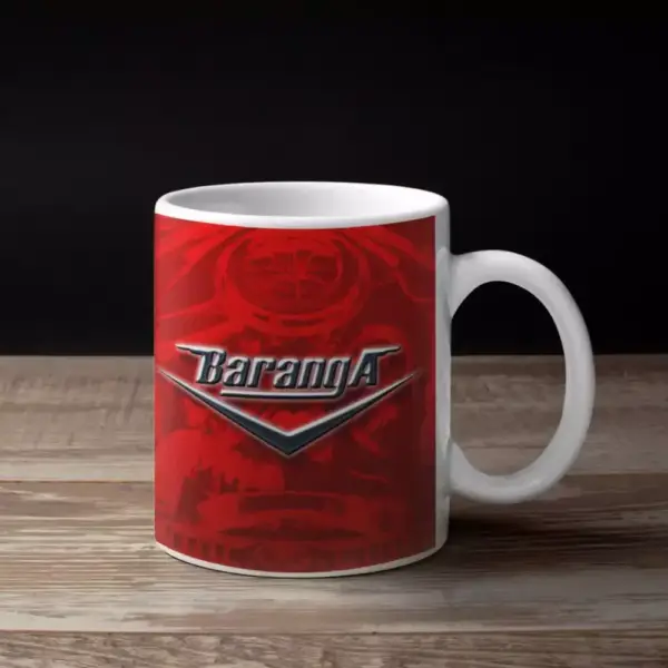 Baranga Band Coffee Mug, Baranga Cover Artwork Mug