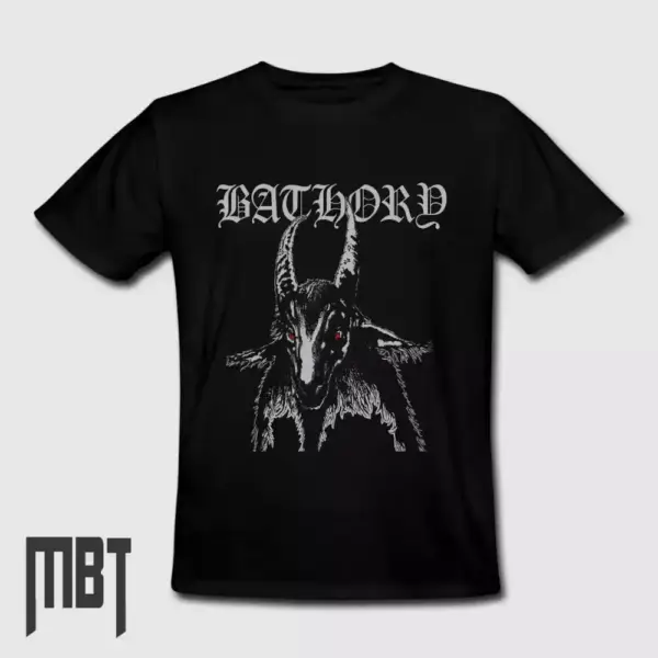Bathory T-Shirt, Bathory Tee Shirt, Metal Merch