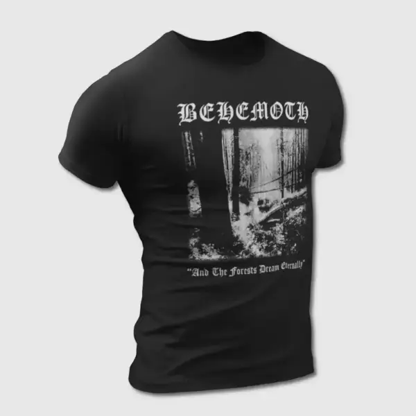 Behemoth And The Forests Dream Eternally T-Shirt, Black Metal Merch