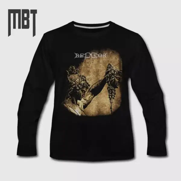 Belakor Band Long Sleeve T-Shirt, Be'lakor Stone's Reach Cover Long Sleeve Tee-Shirt, Melodic Death Metal Merch