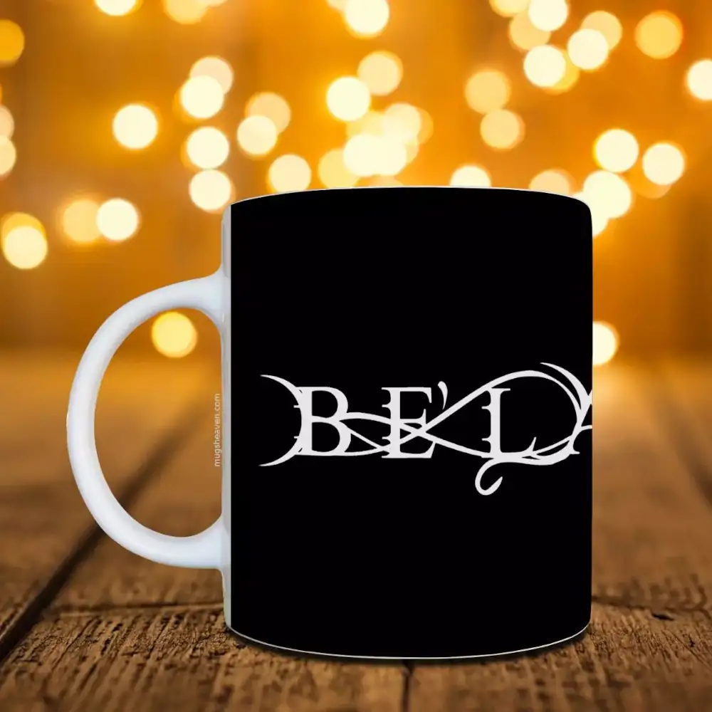Belakor Band Mug, Be'lakor Logo Coffee Mug, Melodic Death Metal Merch