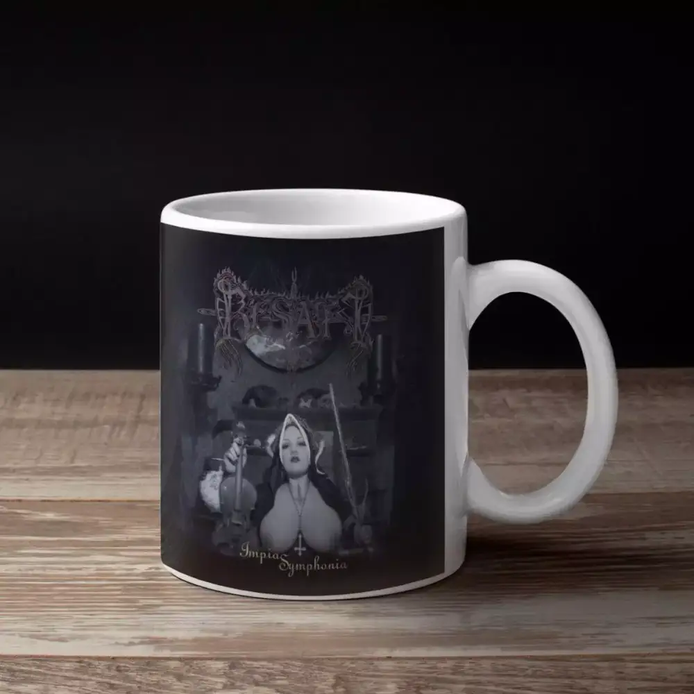 Besatt Band Coffee Mug, Besatt Impia Symphonia Digifile Cover Artwork Mug