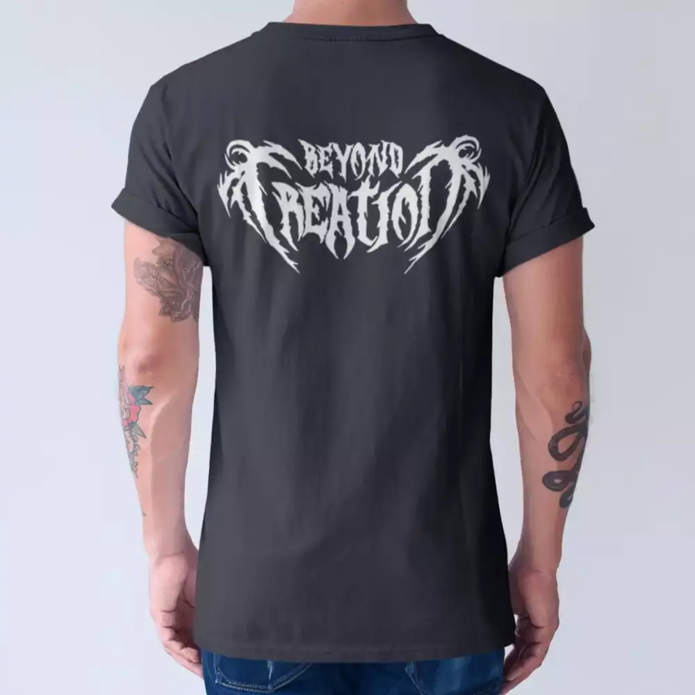 Beyond Creation Band T-Shirt, Beyond Creation Logo Black Tee Shirt, Progressive Metal, Technical Death Metal Merchandise - Image 2