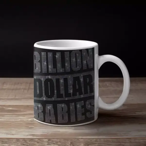 Billion Dollar Babies Band Coffee Mug, Billion Dollar Babies Die For Diamonds Artwork Mug