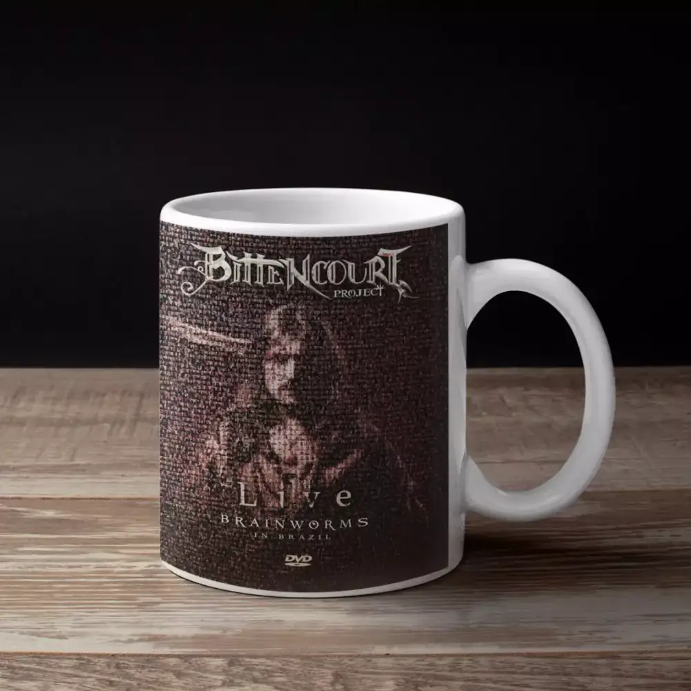 Bittencourt Project Band Coffee Mug, Bittencourt Project Brainworms Live Cover Artwork Mug