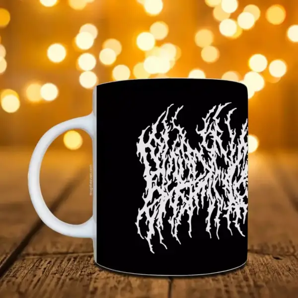 Blood Incantation Mug, Blood Incantation Logo Coffee Mug, Metal Merch