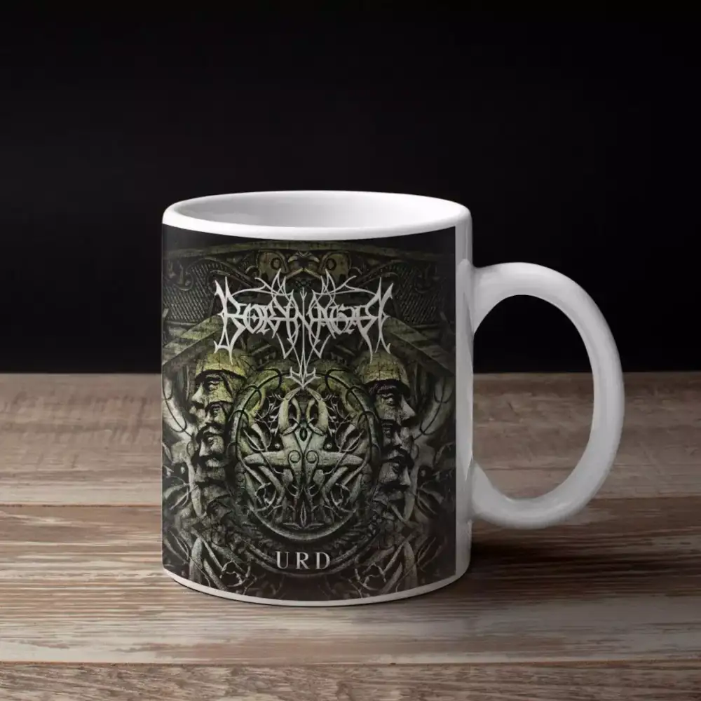Borknagar Band Coffee Mug, Borknagar Urd Artwork Mug