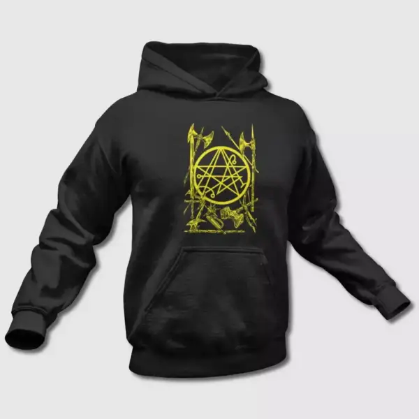 Brenda Marin Band Hoodie, Brenda Marin Wartime Cover Hooded Sweatshirt, Heavy Metal Merch