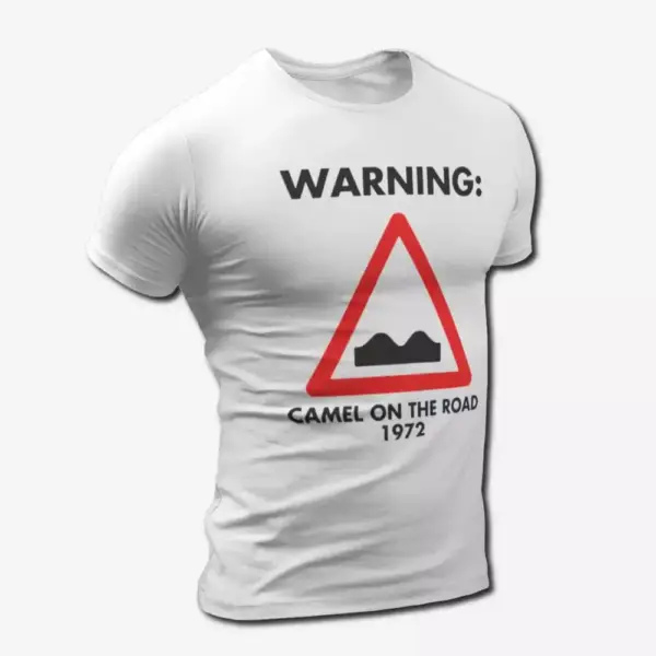 Camel On the Road 1972 T-Shirt, Progressive Rock Merch