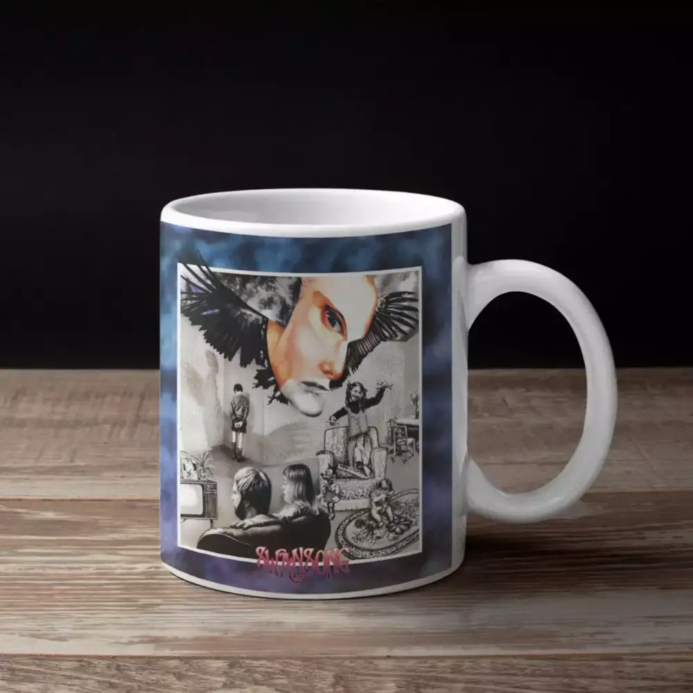 Carcass Band Coffee Mug, Carcass Swansong Artwork Mug