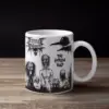 Carnal Ghoul Band Coffee Mug, Carnal Ghoul The Grotesque Vault Artwork Mug
