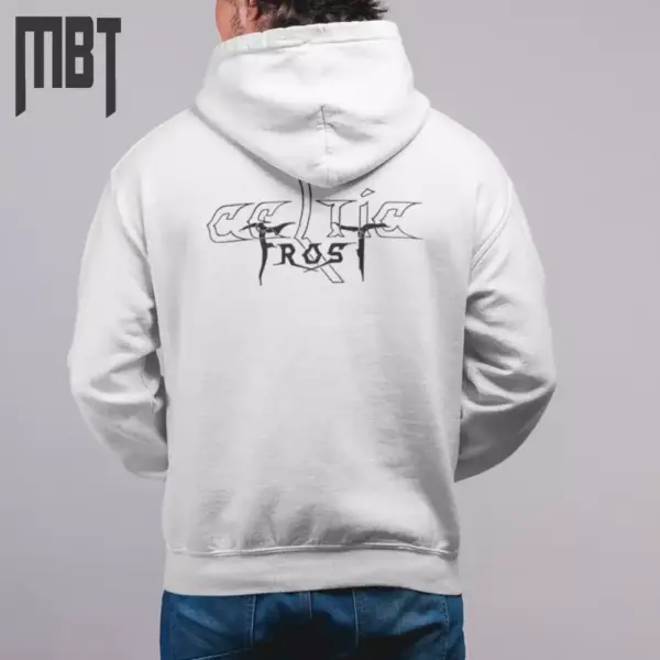 Celtic Frost Band Hoodie, Celtic Frost Logo Hooded Sweatshirt, Metal Merch - Image 3