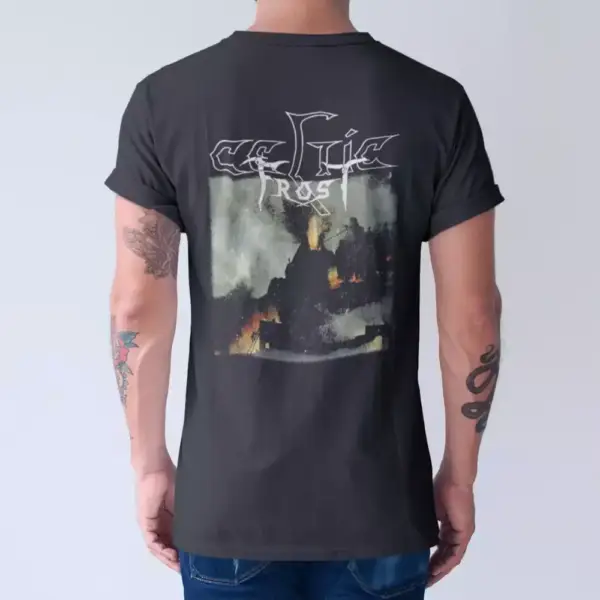Celtic Frost Band T-Shirt, Celtic Frost Into the Pandemonium Cover Tee-Shirt, Metal Merch - Image 3