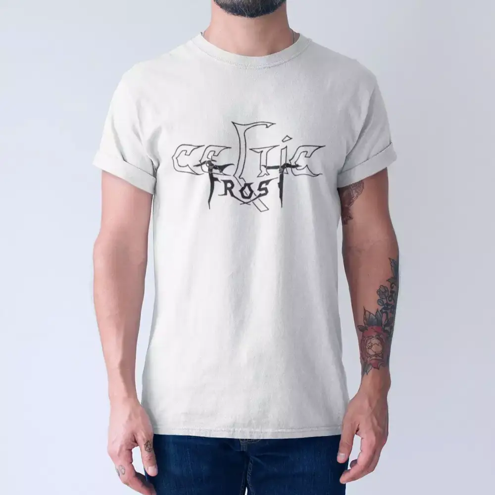 Celtic Frost Band T-Shirt, Celtic Frost Logo Tee-Shirt, Metal Merch - Image 2