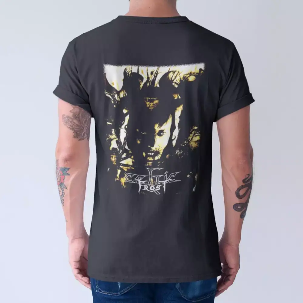 Celtic Frost Band T-Shirt, Celtic Frost Monotheist Cover Tee-Shirt, Metal Merch - Image 3