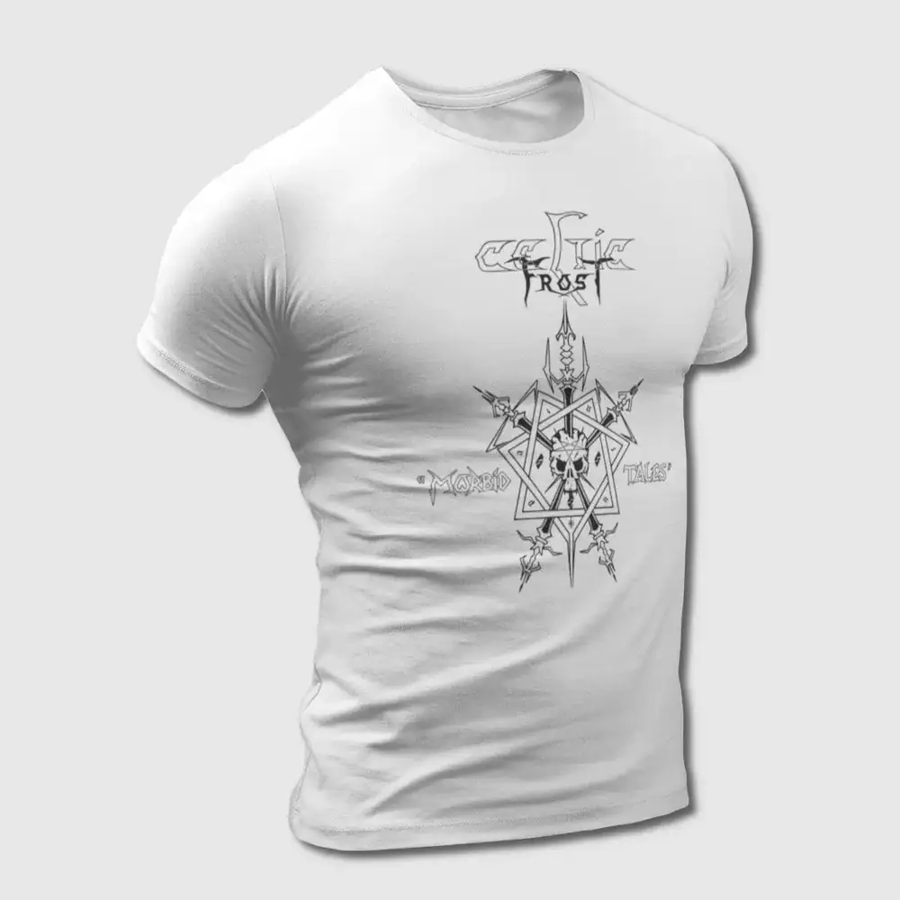 Celtic Frost Band T-Shirt, Celtic Frost Morbid Tales Cover Tee-Shirt, Metal Merch