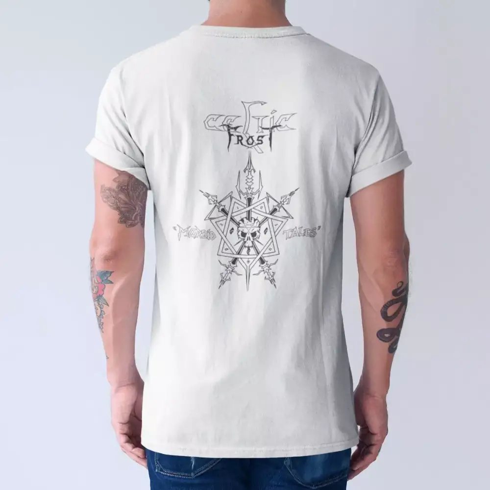 Celtic Frost Band T-Shirt, Celtic Frost Morbid Tales Cover Tee-Shirt, Metal Merch - Image 3