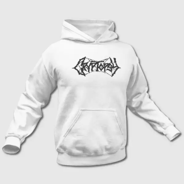 Cryptopsy Hoodie, Cryptopsy Logo Hooded Sweatshirt, Brutal Metal Merch