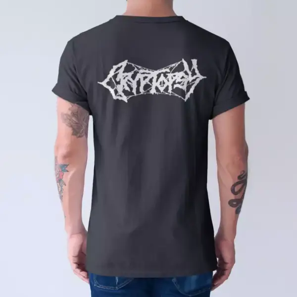 Cryptopsy T-Shirt, Cryptopsy Logo Tee-Shirt, Brutal Metal Merch - Image 3