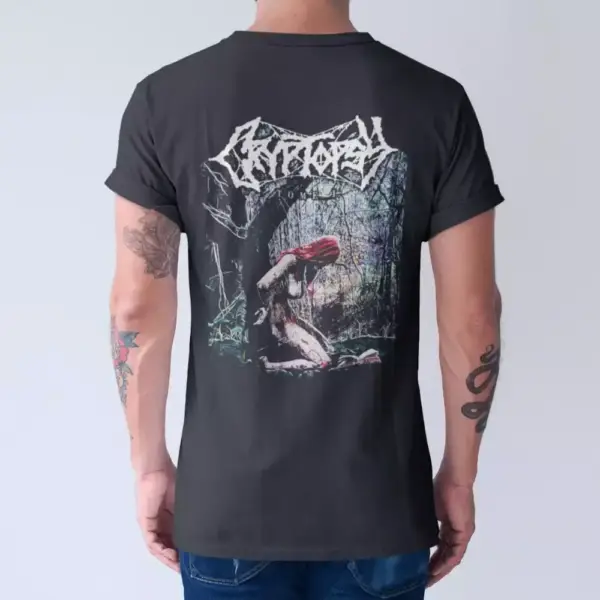 Cryptopsy T-Shirt, Cryptopsy The Book of Suffering Tome 1 Tee-Shirt, Brutal Metal Merch - Image 3