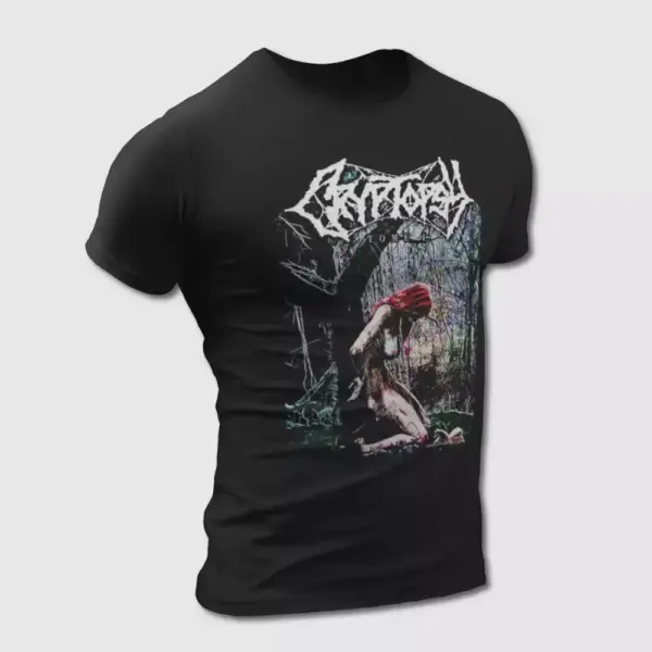 Cryptopsy T-Shirt, Cryptopsy The Book of Suffering Tome 1 Tee-Shirt, Brutal Metal Merch