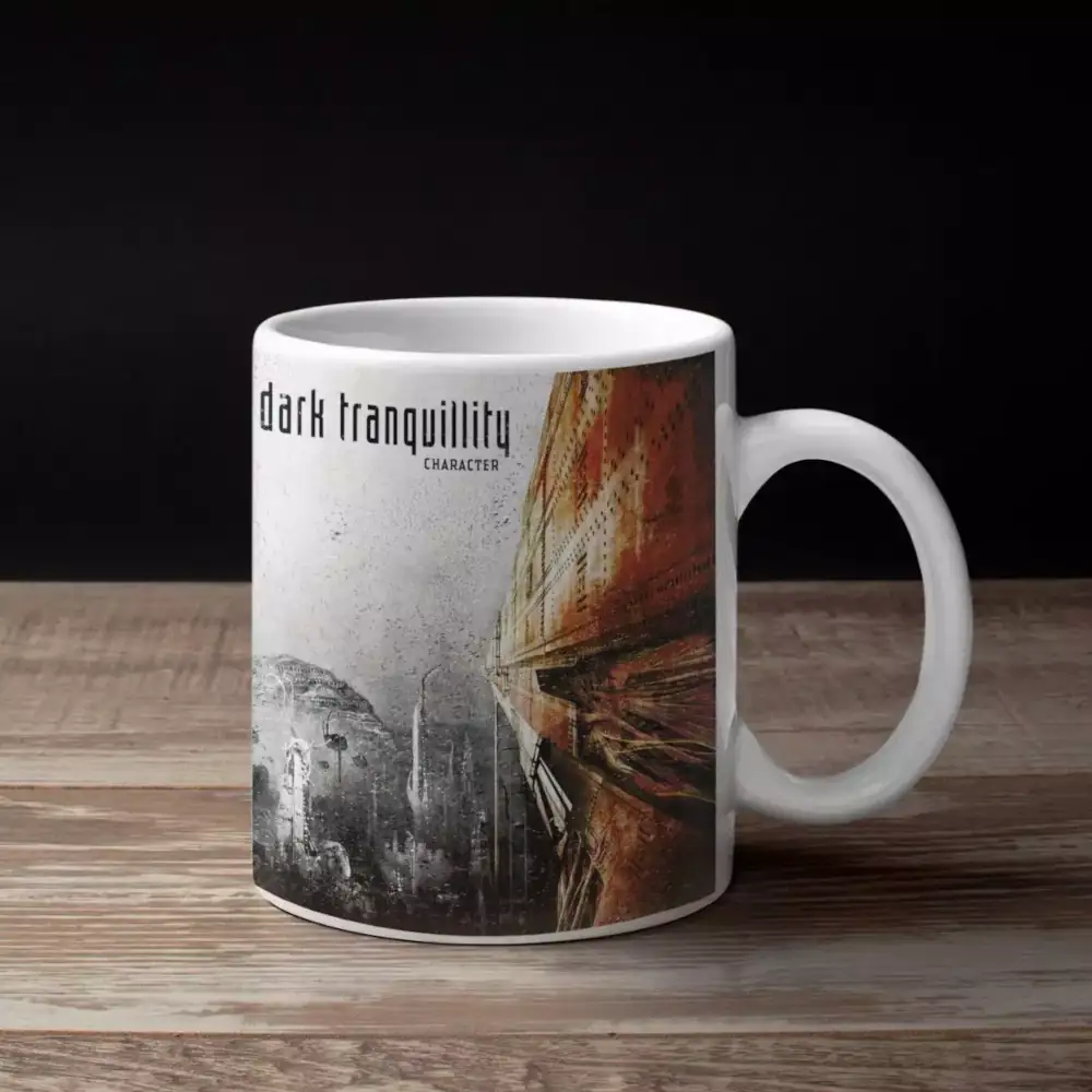 Dark Tranquillity Band Coffee Mug, Dark Tranquillity Character Artwork Mug
