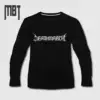 Deathmarch Band Long Sleeve T-Shirt, Deathmarch Logo Long Sleeve Tee-Shirt, Death Metal Merch