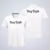 Deep Purple T-Shirt, Deep Purple Logo White T-Shirt, Hard Rock Merchandise