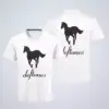 Deftones T-Shirt, Deftones Band Logo White T-Shirt, Alternative Metal Merchandise
