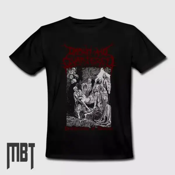 Drawn and Quartered Proliferation of Disease T-Shirt, Drawn and Quartered Tee Shirt, Death Metal, Metal Merch