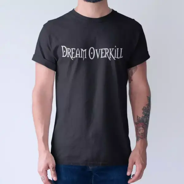 Dream Overkill Band T-Shirt, Dream Overkill Logo Tee Shirt, NWOBHM Merch