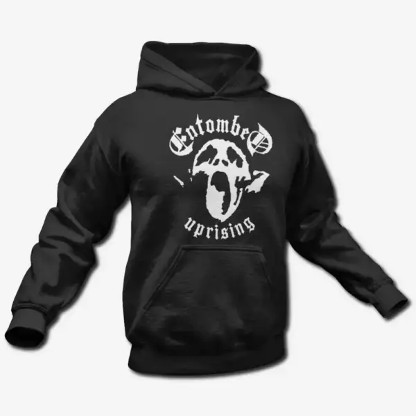 Entombed Uprising Hoodie, Death Metal Merch