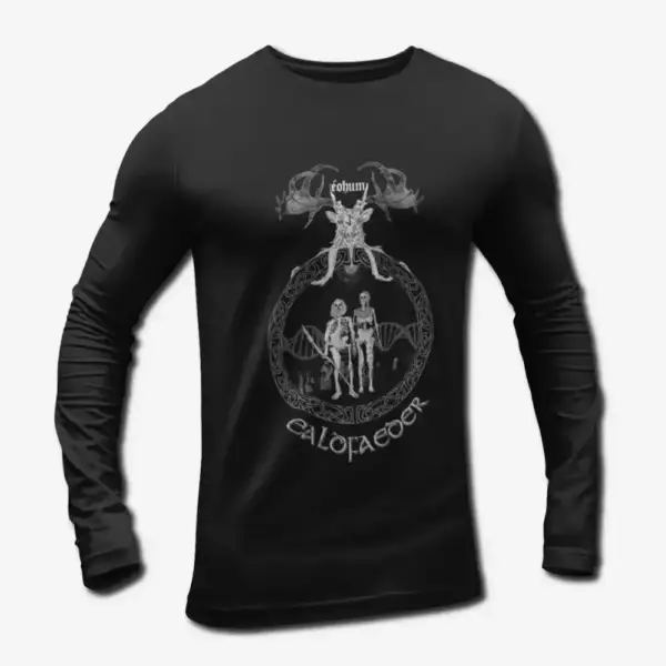 Eohum Ealdfaeder Long Sleeve T-Shirt, Eohum Band Doom Metal Merch