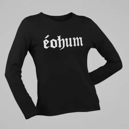 Eohum Logo Long Sleeve T-Shirt, Eohum Band Doom Metal Merch
