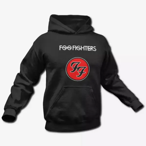 Foo Fighters Logo Hoodie, Hard Rock Merch