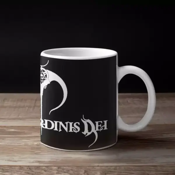 Genus Ordinis Dei Logo Coffee Mug, Symphonic Death Metal, Deathcore Merch - Image 2