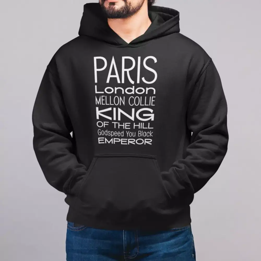 Godspeed You! Black Emperor Hoodie, Godspeed You! Black Emperor Hooded Sweatshirt, Rock Merch - Image 3