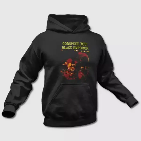 Godspeed You! Black Emperor Hope Drone Hoodie, Godspeed You! Black Emperor Hooded Sweatshirt, Metal Merch, Rock Merch
