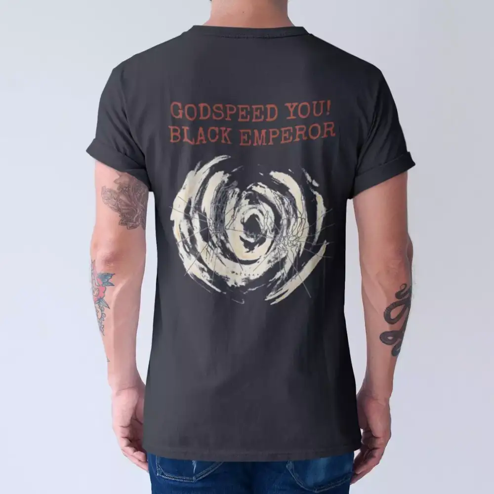 Godspeed You! Black Emperor Lift Your Skinny Fists T-Shirt, Godspeed You! Black Emperor Tee Shirt, Rock Merch - Image 2