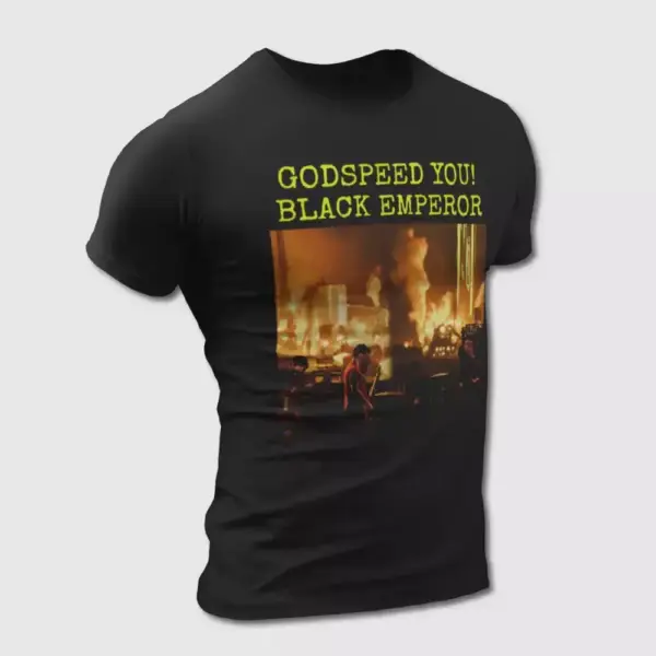 Godspeed You! Black Emperor Live At Rome T-Shirt, Godspeed You! Black Emperor Tee Shirt, Rock Merch