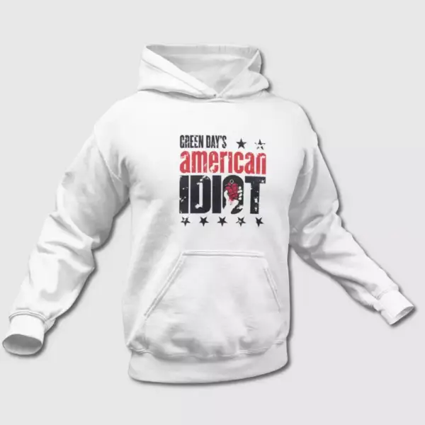 Green Day Hoodie, Green Day American Idiot Hooded Sweatshirt