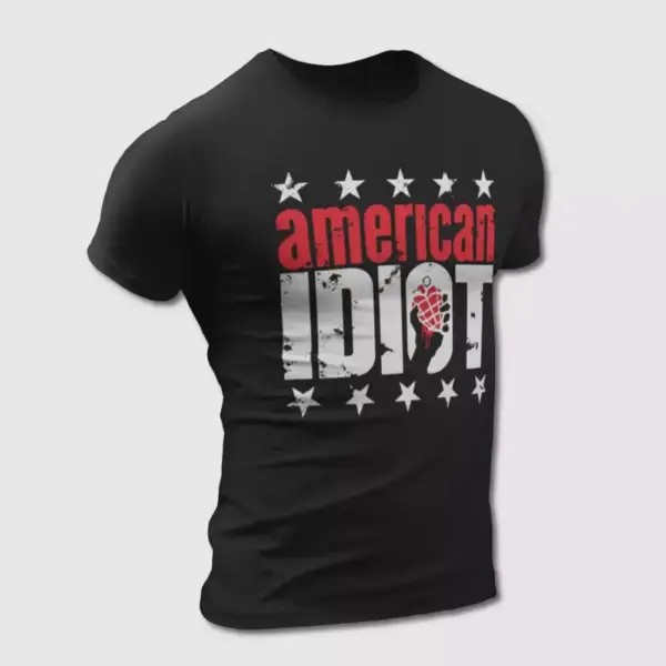 Green Day T-Shirt, Green Day American Idiot Tee-Shirt