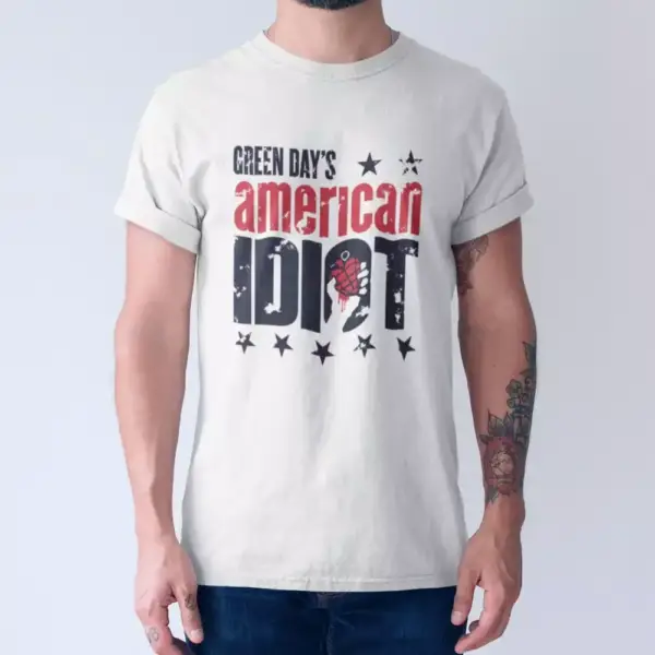Green Day T-Shirt, Green Day American Idiot Tee-Shirt - Image 3
