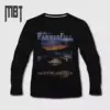 HammerFall Band Long Sleeve T-Shirt, HammerFall Gates of Dalhalla Cover Long Sleeve Tee-Shirt, Heavy Metal Merch