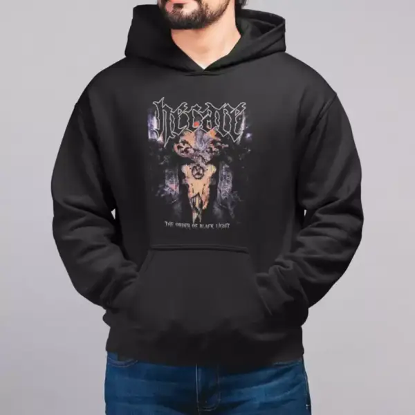 Hecate Band Hoodie, Hecate The Order of the Black Light Cover Hooded Sweatshirt - Image 3