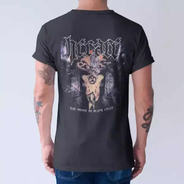 Hecate The Order of the Black Light T-Shirt, Hecate Tee Shirt,Black Metal, Metal Merch - Image 2